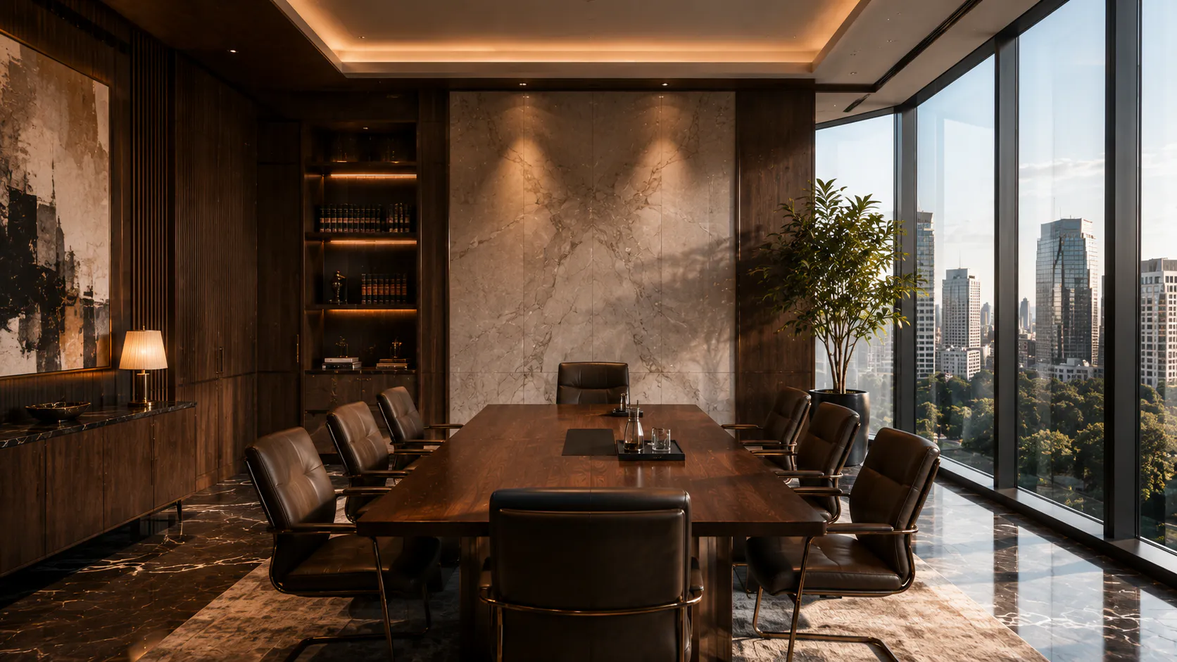 Private client meeting room