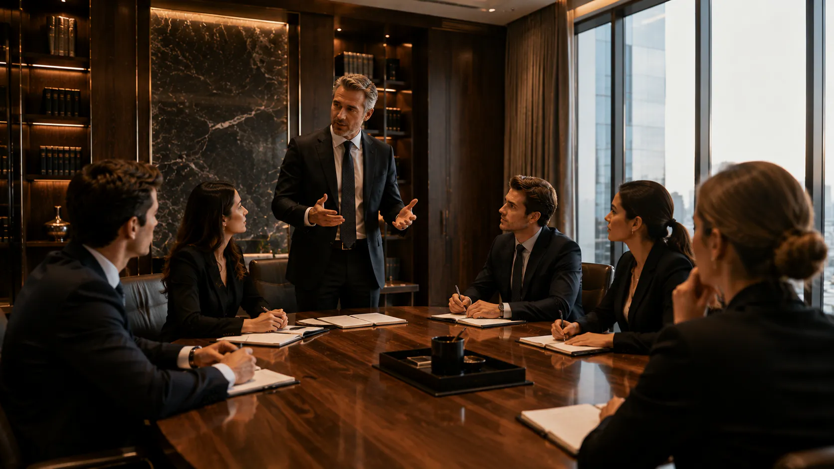 The Blackstone Academy in session